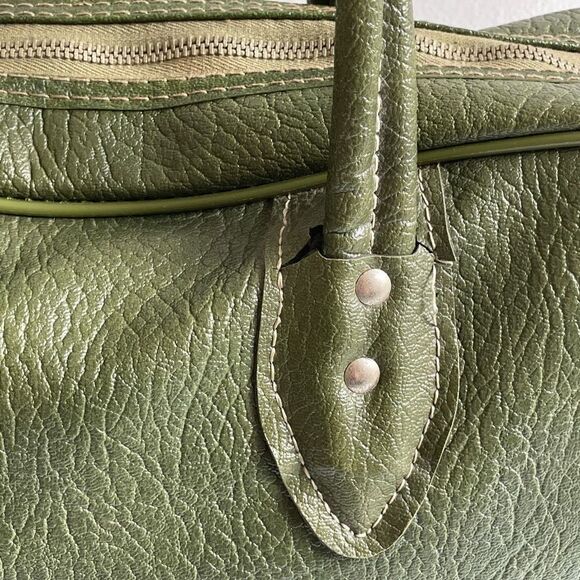 Flite-Line Vintage Retro Green Flight Attendant Bag - Picture 12 of 16